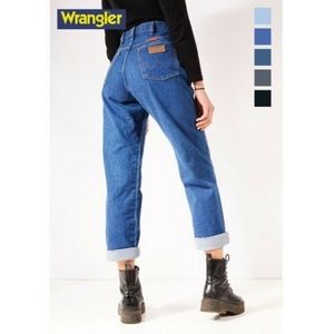 Vintage Wrangler Jeans High Rise Mom Denim 11 x 36